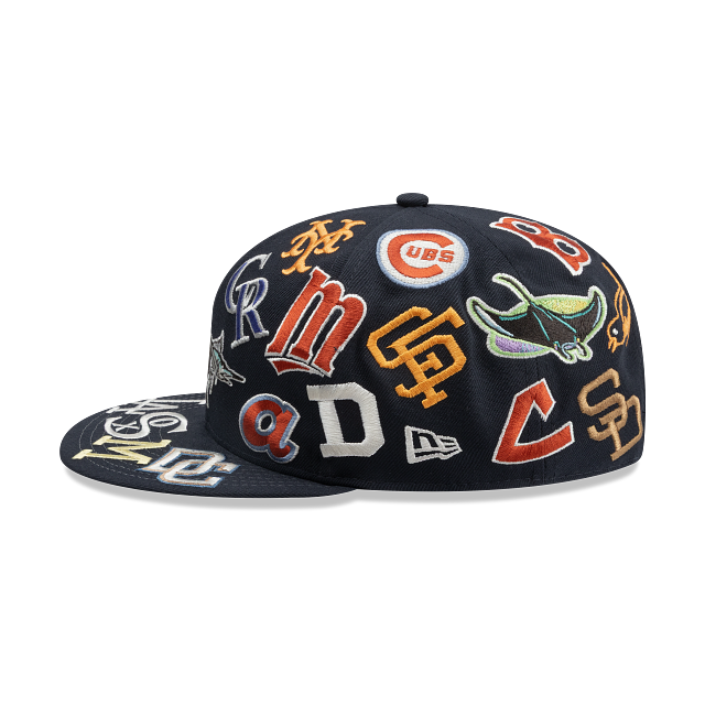 MLB  All Over Logo 9FIFTY Snapback