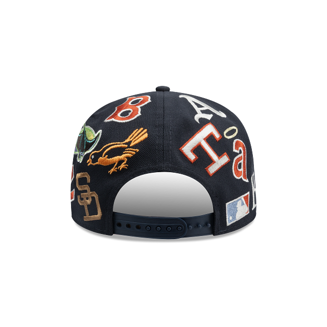 MLB  All Over Logo 9FIFTY Snapback