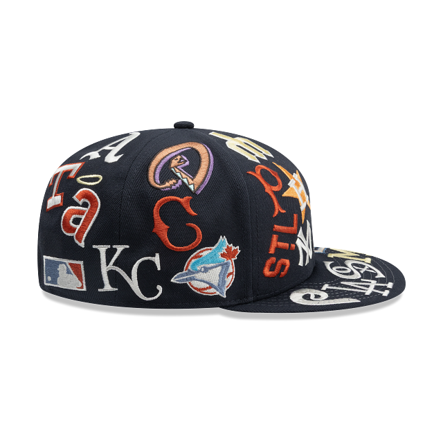 MLB  All Over Logo 9FIFTY Snapback