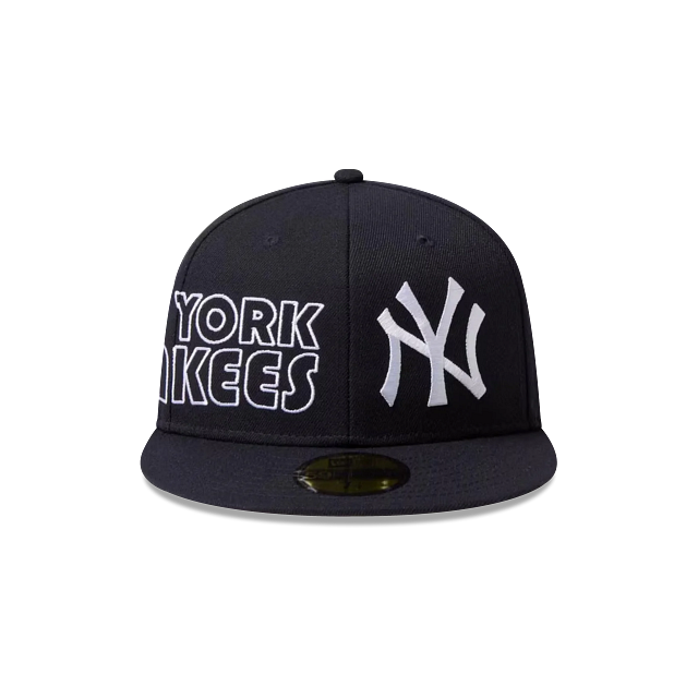 New York Yankees MLB Dual Wordmark 59FIFTY Cerrada