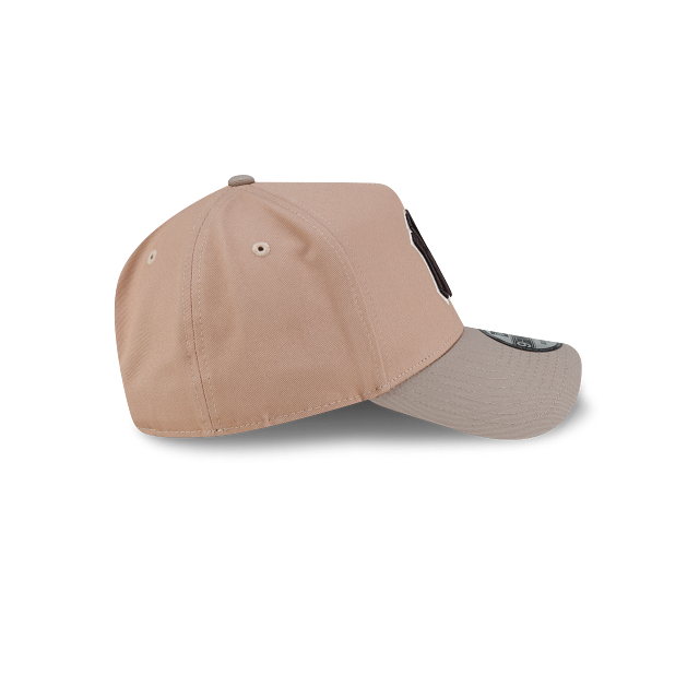 New York Yankees MLB Japan Mocha Mousse 9FORTY A-Frame Strapback