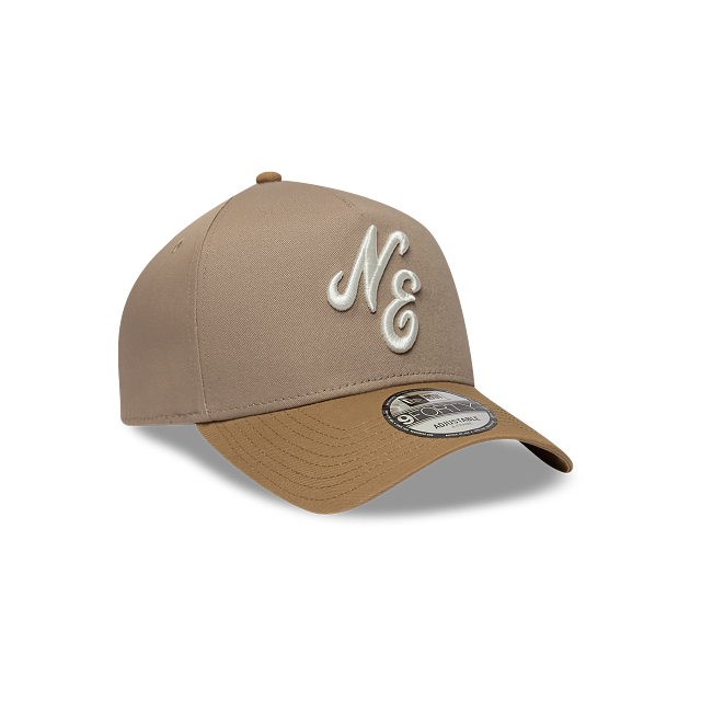 New Era Japan Mocha Mousse 9FORTY A-Frame Strapback