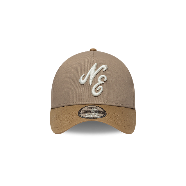 New Era Japan Mocha Mousse 9FORTY A-Frame Strapback