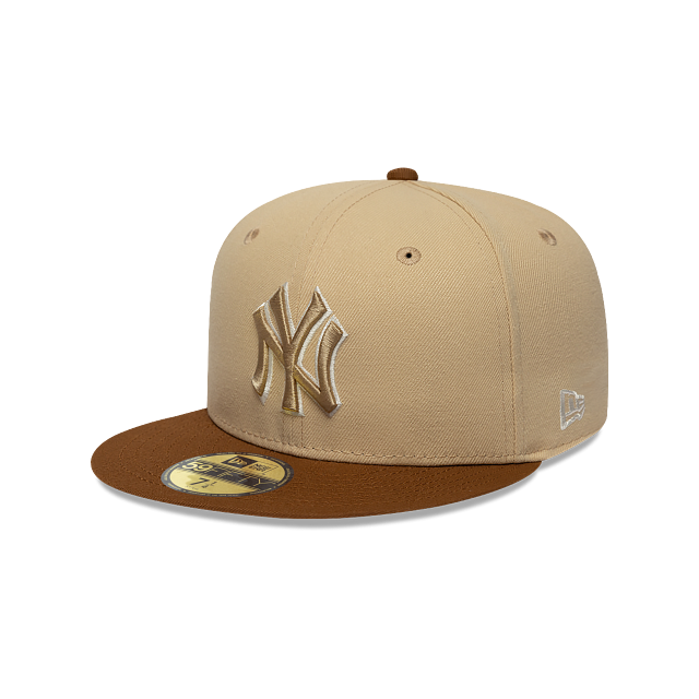 New York Yankees MLB Japan Mocha Mousse 59FIFTY Cerrada
