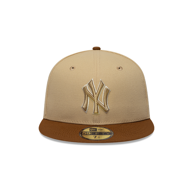 New York Yankees MLB Japan Mocha Mousse 59FIFTY Cerrada