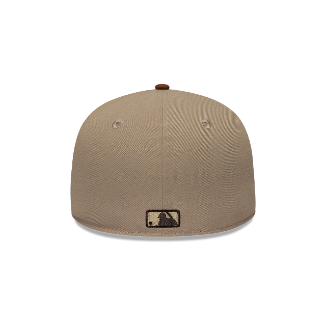 Los Angeles Dodgers MLB Japan Mocha Mousse 59FIFTY Cerrada