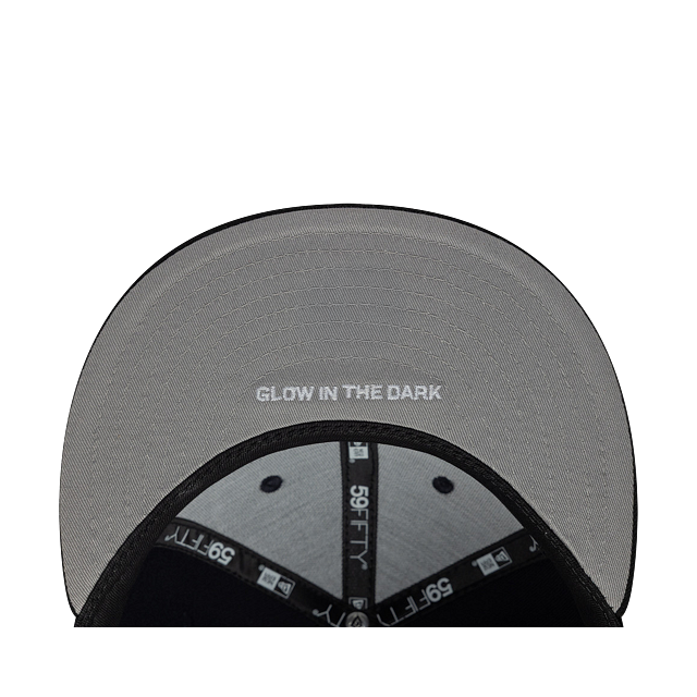 Los Angeles Dodgers MLB Glow In The Dark 59FIFTY Cerrada