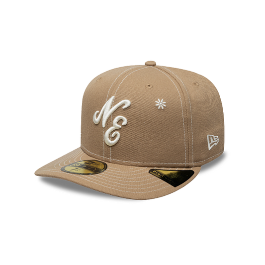 New Era Flower Embroidery 59FIFTY Cerrada