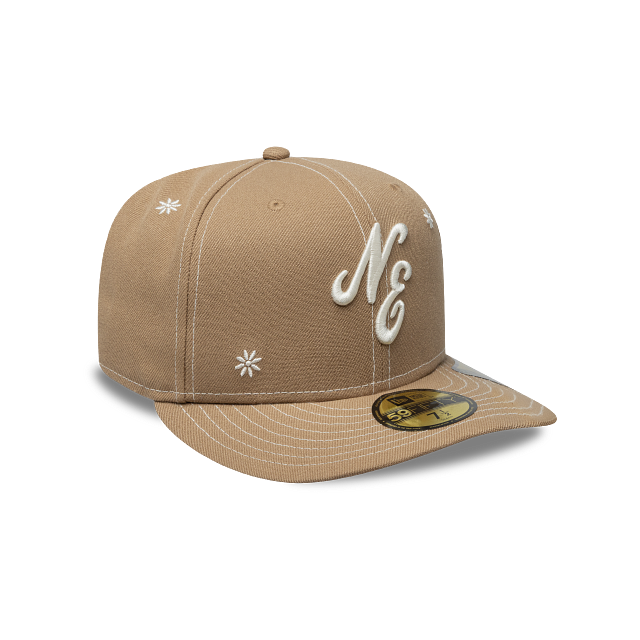 New Era Flower Embroidery 59FIFTY Cerrada