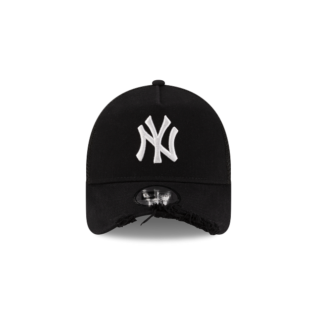 New York Yankees MLB Damaged 9FORTY A-Frame Trucker Snapback