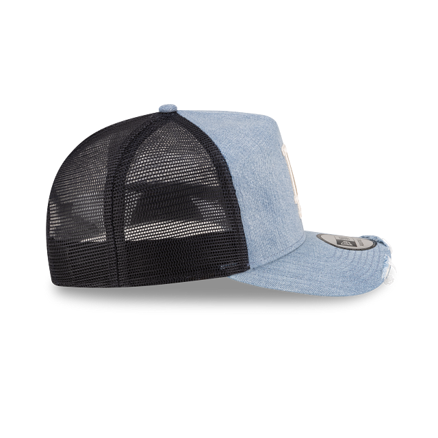 Los Angeles Dodgers MLB Damaged 9FORTY A-Frame Trucker Snapback