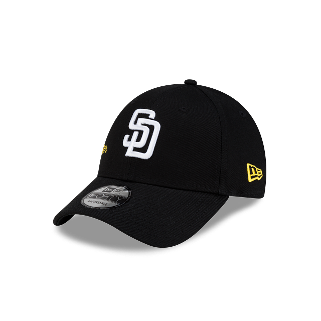 San Diego Padres MLB CROSS PANELS SCRIPT 9FORTY Strapback