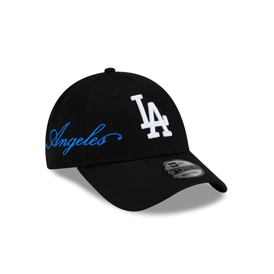 Los Angeles Dodgers MLB CROSS PANELS SCRIPT 9FORTY Snapback