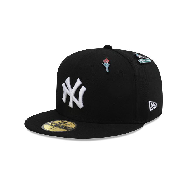 New York Yankees MLB Fitted Pack 59FIFTY Cerrada Negra