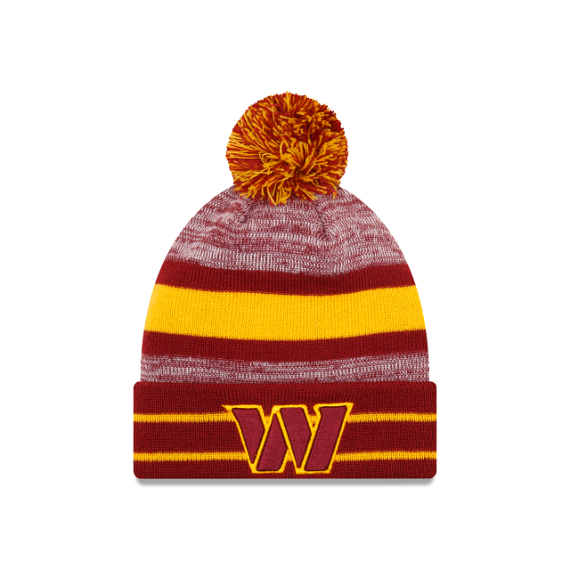 Washington Commander NFL Pom Knit