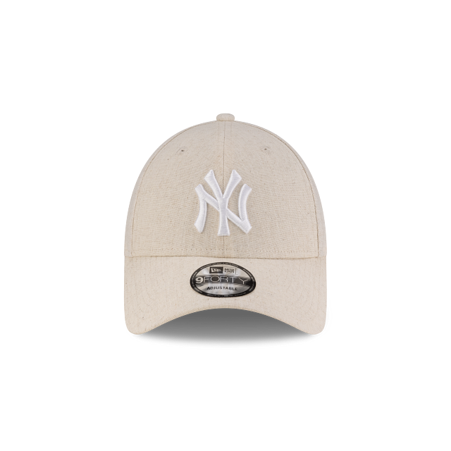 New York Yankees MLB Linen 9FORTY Strapback