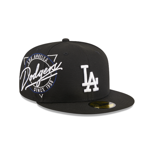 Los Angeles Dodgers MLB Neon 59FIFTY Cerrada
