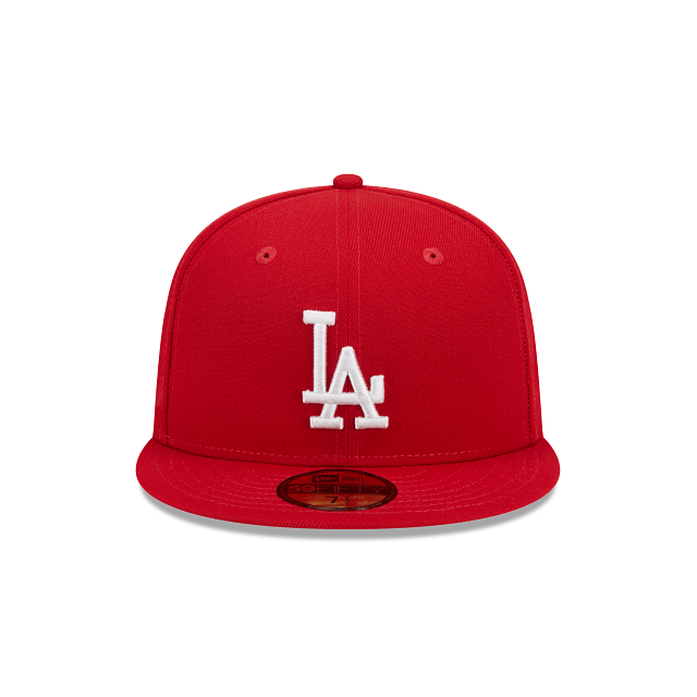Los Angeles Dodgers MLB Evergreen 59FIFTY Cerrada Roja