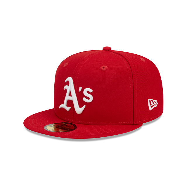Oakland Athletics MLB Evergreen 59FIFTY Cerrada Roja