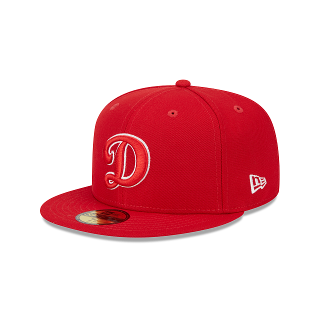 Los Angeles Dodgers MLB Evergreen 59FIFTY Cerrada Roja