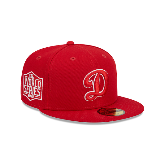 Los Angeles Dodgers MLB Evergreen 59FIFTY Cerrada Roja