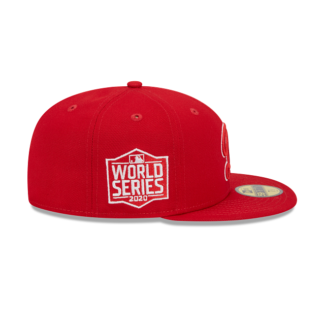 Los Angeles Dodgers MLB Evergreen 59FIFTY Cerrada Roja