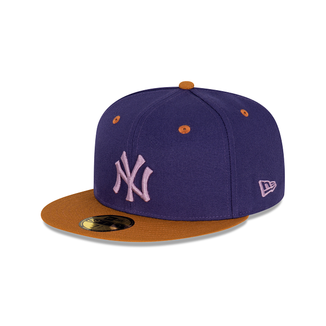 New York Yankees MLB Side Patch 59FIFTY Cerrada Morada