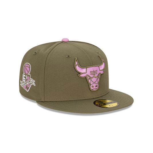 Chicago Bulls NBA Color Pack 59FIFTY Cerrada Olivo