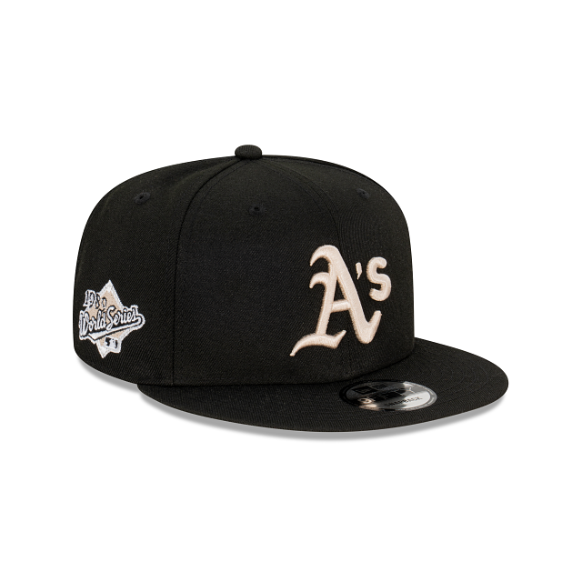 Oakland Athletics MLB Black Stone 9FIFTY Snapback