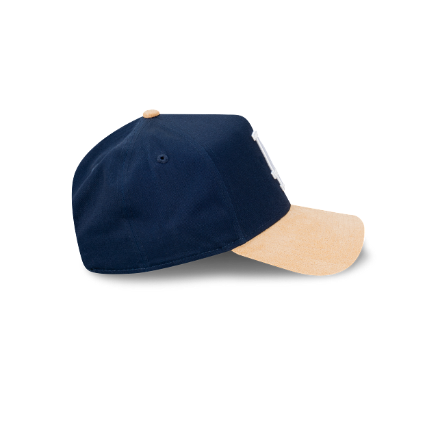 Los Angeles Dodgers MLB Suede Brim 9FORTY A-Frame Snapback