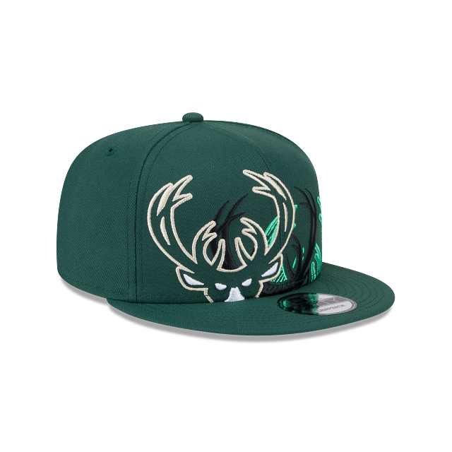 Milwaukee Bucks NBA Team Shadow 9FIFTY Snapback