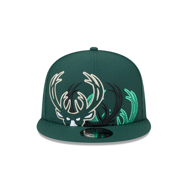 Milwaukee Bucks NBA Team Shadow 9FIFTY Snapback