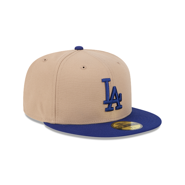 Los Angeles Dodgers MLB Evergreen 59FIFTY Cerrada Beige