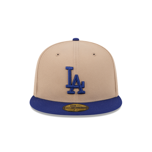 Los Angeles Dodgers MLB Evergreen 59FIFTY Cerrada Beige