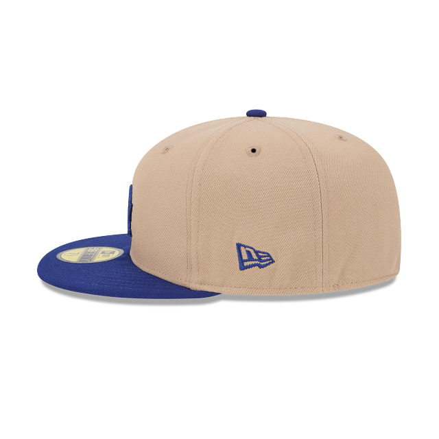 Los Angeles Dodgers MLB Evergreen 59FIFTY Cerrada Beige
