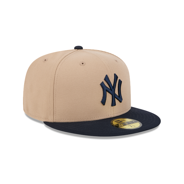 New York Yankees MLB Evergreen 59FIFTY Cerrada Beige