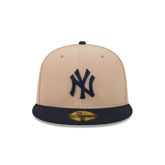 New York Yankees MLB Evergreen 59FIFTY Cerrada Beige