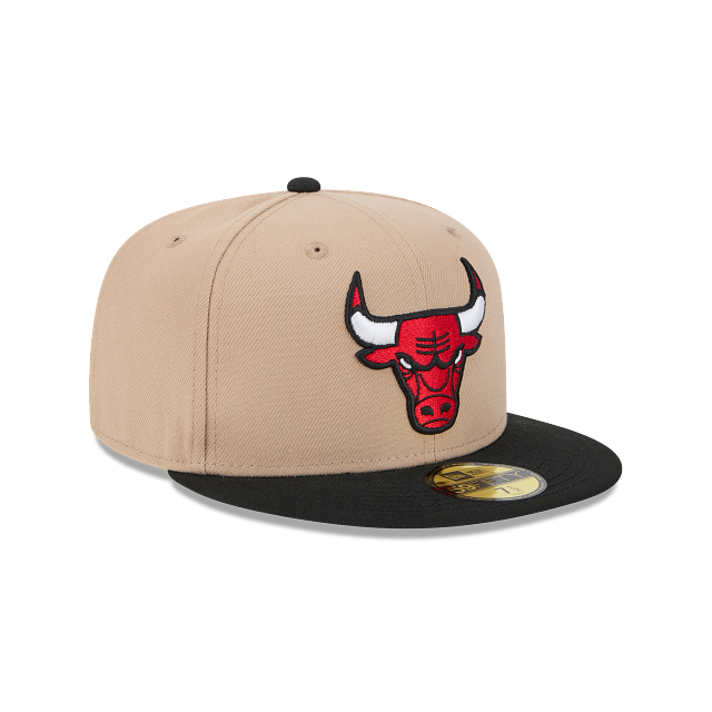 Chicago Bulls NBA Evergreen 59FIFTY Cerrada Beige