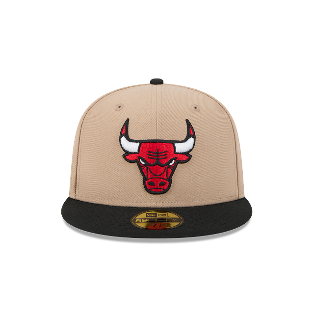 Chicago Bulls NBA Evergreen 59FIFTY Cerrada Beige