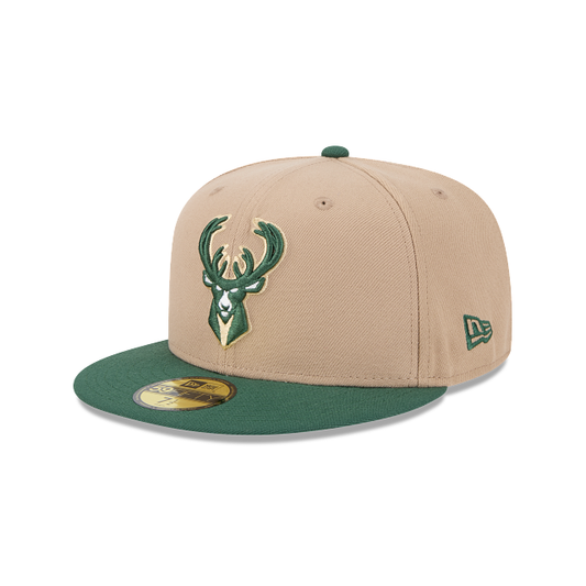 Milwaukee Bucks NBA Evergreen 59FIFTY Cerrada