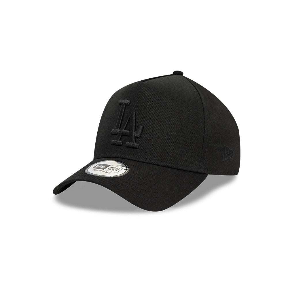 Los Angeles Dodgers MLB Black on Black 9FORTY A-Frame Snapback