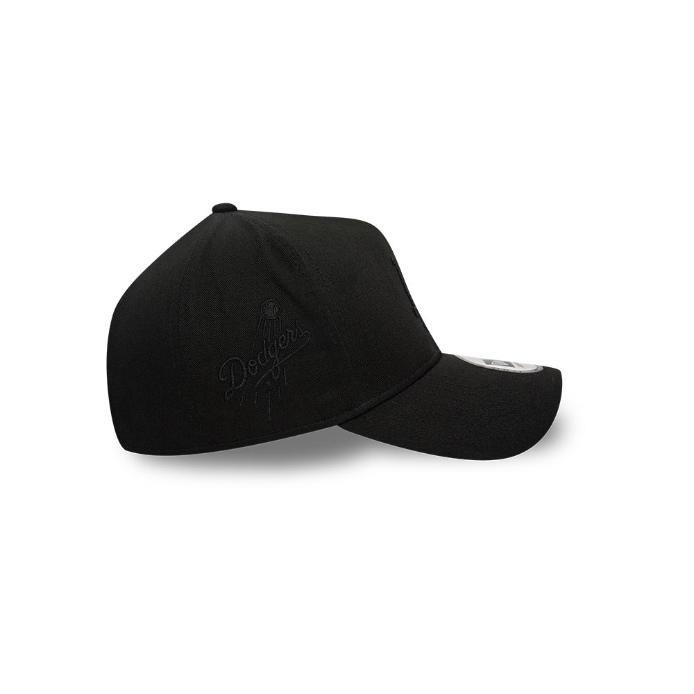 Los Angeles Dodgers MLB Black on Black 9FORTY A-Frame Snapback