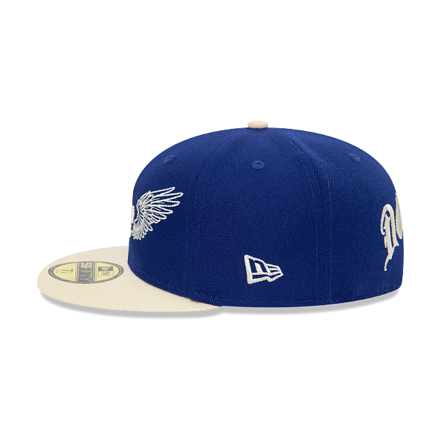 Los Angeles Dodgers MLB Team Wings 59FIFTY Cerrada
