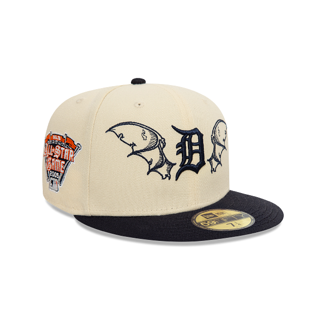 Detroit Tigers MLB Team Wings 59FIFTY Cerrada