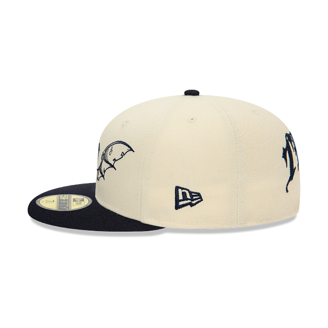 Detroit Tigers MLB Team Wings 59FIFTY Cerrada