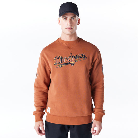 Sudadera Tartan Los Angeles Dodgers MLB Logo Infill Collection