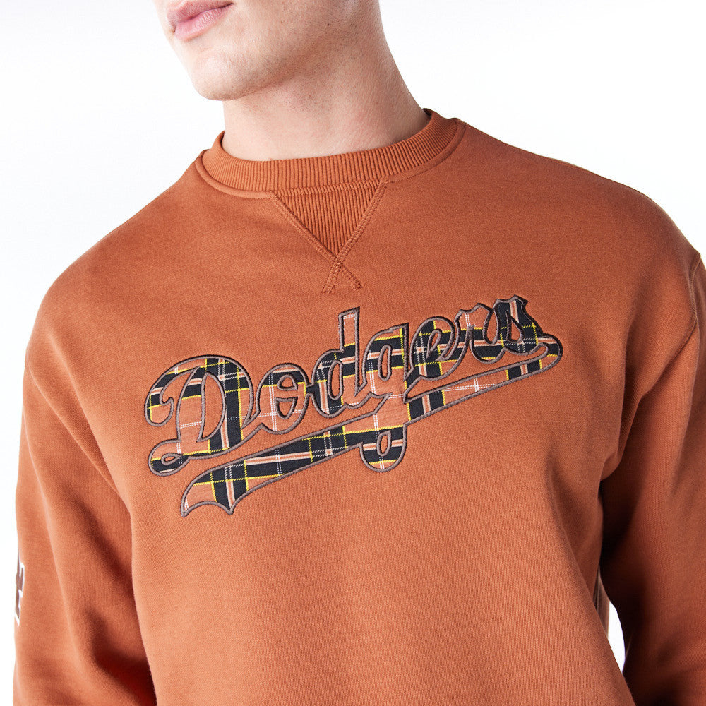 Sudadera Tartan Los Angeles Dodgers MLB Logo Infill Collection