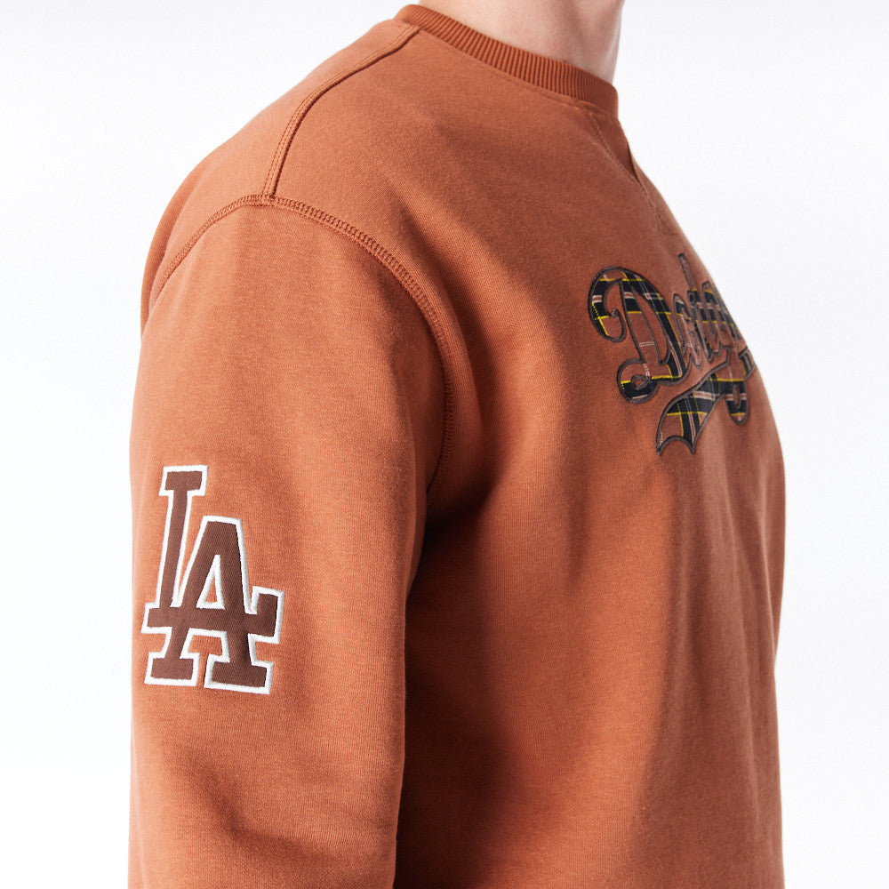Sudadera Tartan Los Angeles Dodgers MLB Logo Infill Collection
