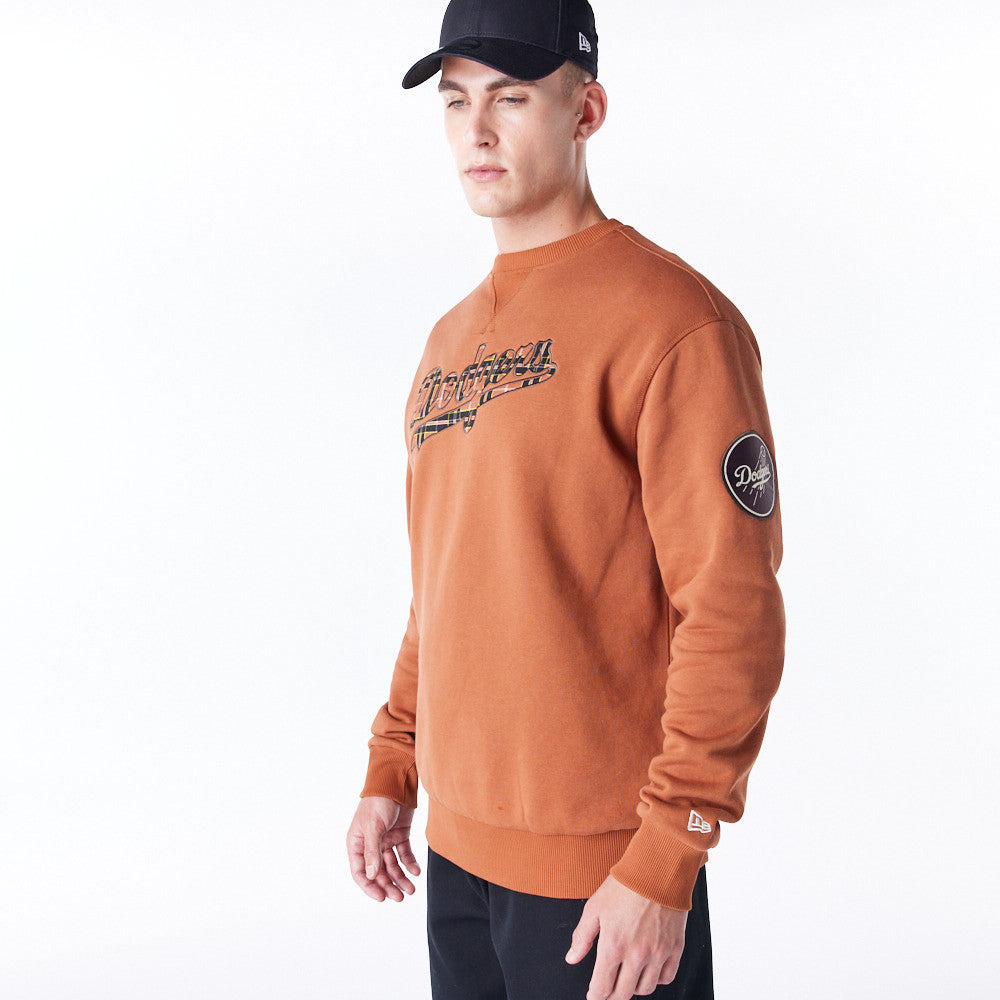 Sudadera Tartan Los Angeles Dodgers MLB Logo Infill Collection
