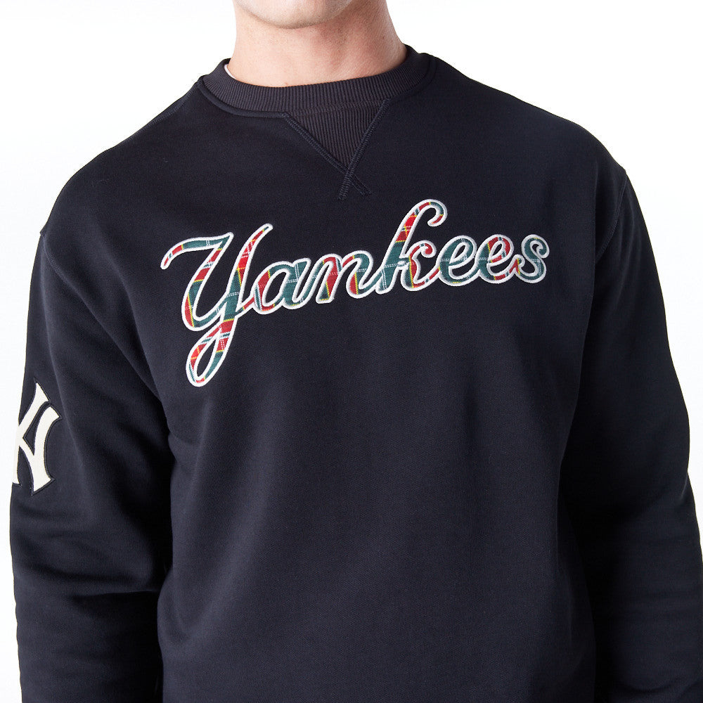 Sudadera Tartan New York Yankees MLB Logo Infill Collection